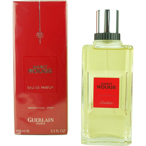 Guerlain Habit Rouge Eau de Parfum 100ml Spray - Fragrance at MyPerfumeShop by Guerlain