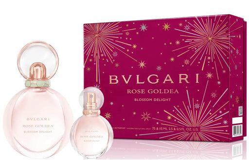 Bvlgari Rose Goldea Blossom Delight Gift Set 75ml EDP + 15ml EDP - Fragrance at MyPerfumeShop by Bvlgari