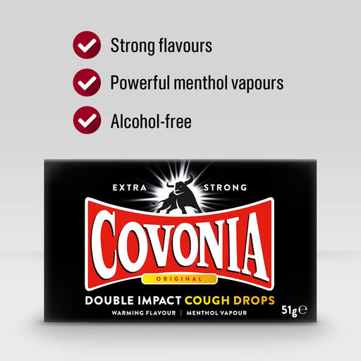 Covonia Cough Lozenges Strong Original - 51g - Cough &Colds at MyPerfumeShop by Covonia