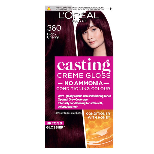 L'Oreal Paris Casting Creme Gloss 360 Black Cherry - Colourants at MyPerfumeShop by L'Oréal