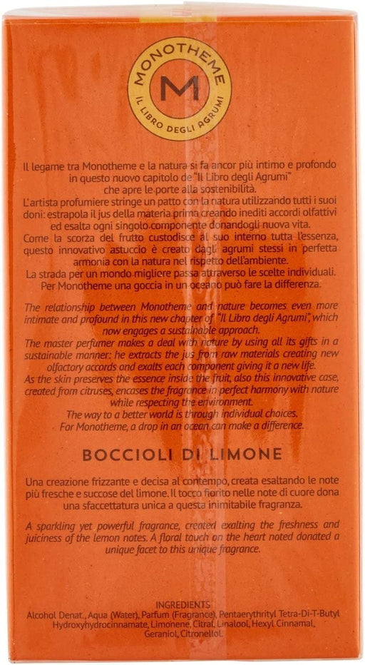 Monotheme Boccioli Di Limone Eau de Toilette 100ml - Eau de Toilette at MyPerfumeShop by Monotheme