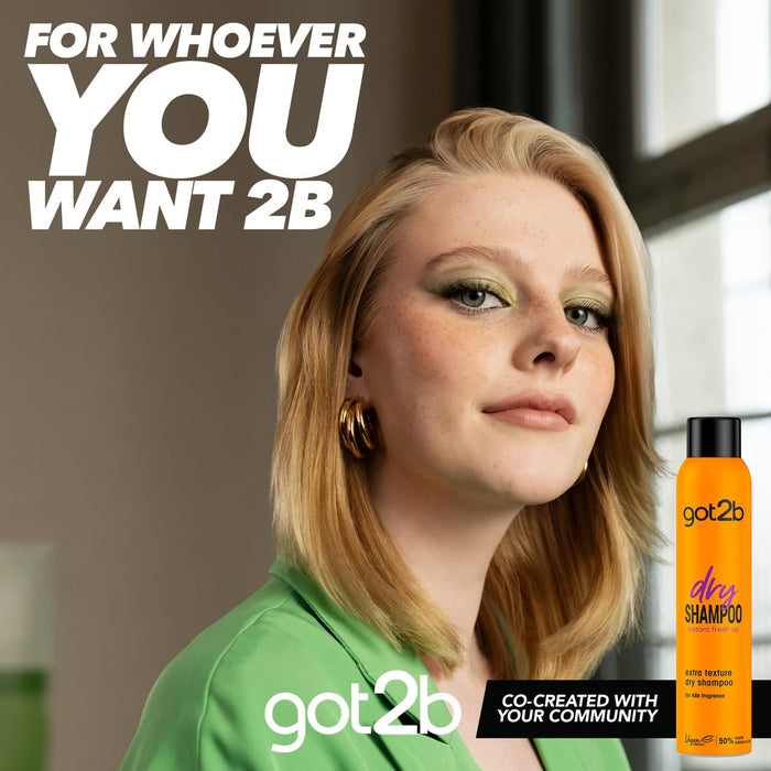 Got2B Dry Shampoo Extra Texture - 200ml - Shampoo at MyPerfumeShop by Got2B