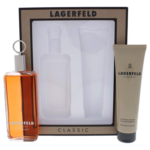 Karl Lagerfeld Classic Gift Set 150ml EDT + 150ml Shower Gel - Bath & Body at MyPerfumeShop by Karl Lagerfeld