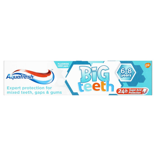 Aquafresh Big Teeth Toothpaste - 50ml - Toothpaste at MyPerfumeShop by Aquafresh