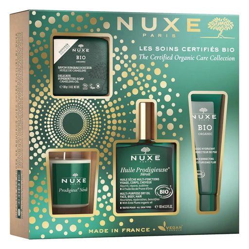 Nuxe The Certified Organic Care Collection Gift Set 4 Pieces - Face Oil at MyPerfumeShop by Nuxe