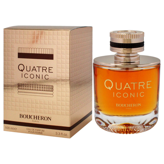 Boucheron Quatre Iconic Eau de Parfum 100ml Spray - Fragrance at MyPerfumeShop by Boucheron