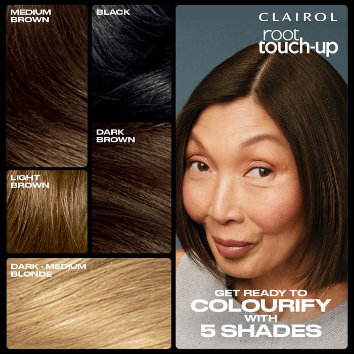 Clairol Root Touch Up & Volume Spray Black - 75ml - Colourants at MyPerfumeShop by Clairol