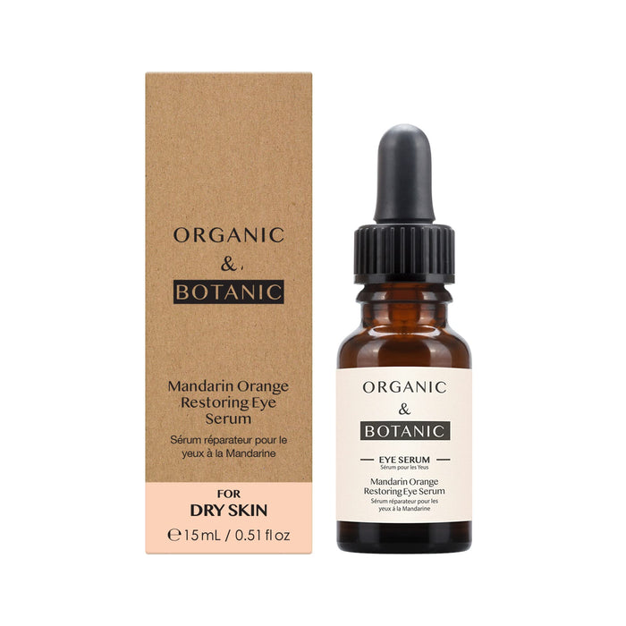 Organic  Botanic Mandarin Orange Restoring Eye Serum 15ml - Eye Serum at MyPerfumeShop by Organic Botanic