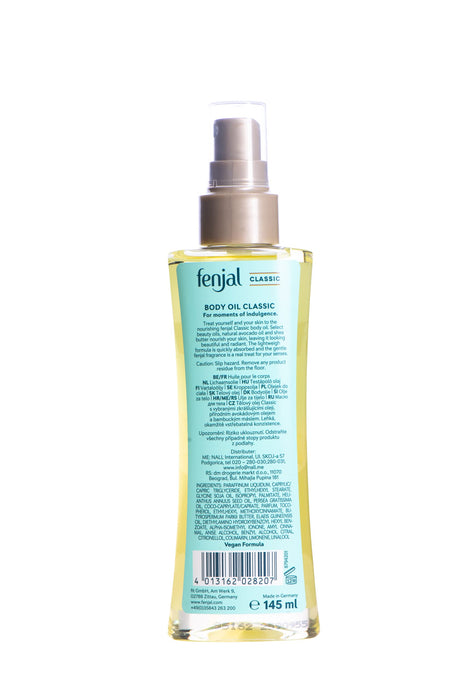 Fenjal Classic Body Oil - 145ml - Hand & Body Lotion at MyPerfumeShop by Fenjal