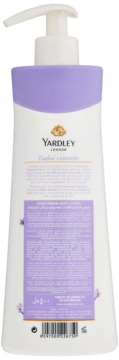 Yardley English Lavender Body Lotion 400ml - Lotions at MyPerfumeShop by Yardley