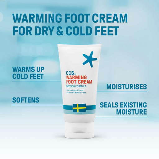 CCS Warming Foot Cream - 150ml - Foot Care at MyPerfumeShop by Ccs