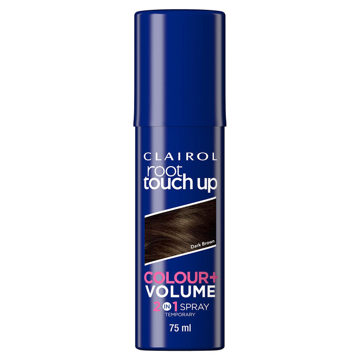 Clairol Root Touch Up & Volume Spray Dark Brown - 75ml - Colourants at MyPerfumeShop by Clairol