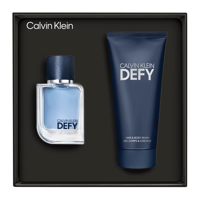 Calvin Klein Defy EDT Giftset 50ml- EDT Spray 50ml and Shower Gel 100ml - Beauty at MyPerfumeShop by Calvin Klein