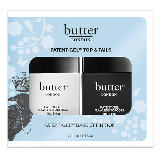 Butter London Patent Gel 2 Piece Gift Set: Base Coat 11ml - Top Coat 11ml - Nail Salon Sets at MyPerfumeShop by Butter London