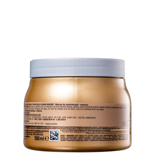 L'Oréal Serie Expert Absolut Repair Gold Quinoa And Protein Hair Mask 500ml - Haircare at MyPerfumeShop by L'Oréal Professionnel