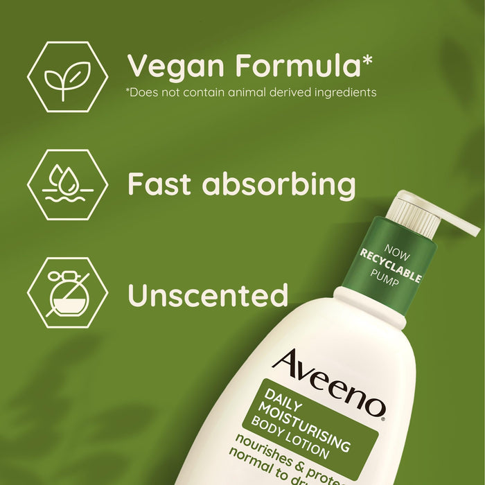 Aveeno Daily Moisturising Body Lotion - 500ml - Hand & Body Lotion at MyPerfumeShop by Aveeno