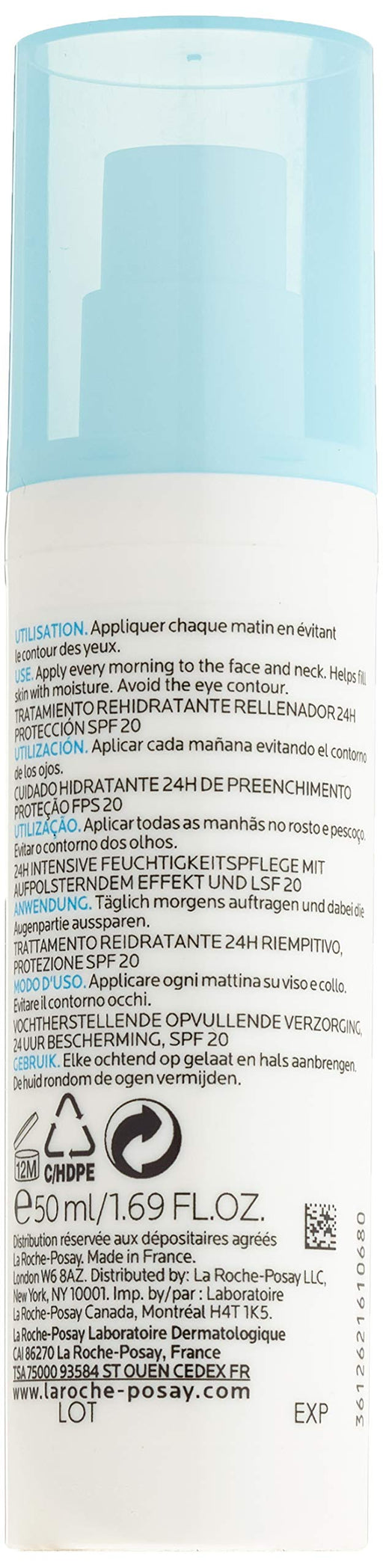 La Roche-Posay Hydraphase Intense UV Riche Face Cream SPF20 50ml - Normal to Dry Skin - Face Moisturisers at MyPerfumeShop by La Roche-Posay