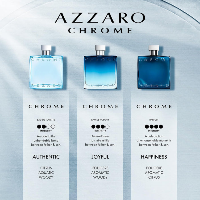 Azzaro Chrome Eau De Toilette 100ml - Fragrance at MyPerfumeShop by Azzaro