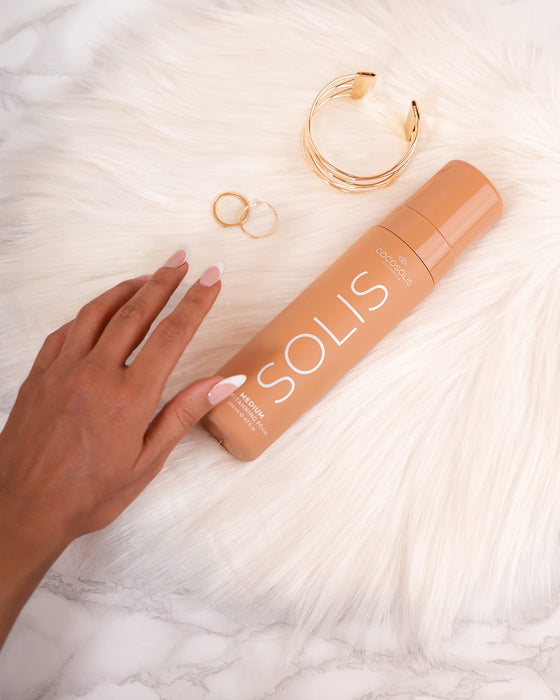 Cocosolis Solis Self-Tanning Foam 200ml - Medium Tan - Fake Tan at MyPerfumeShop by Cocosolis