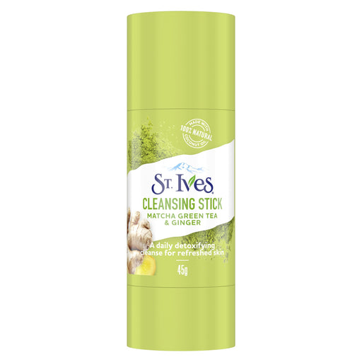 St. Ives Matcha Green Tea & Ginger Cleansing Stick 45g - Facial Cleansers at MyPerfumeShop by St. Ives