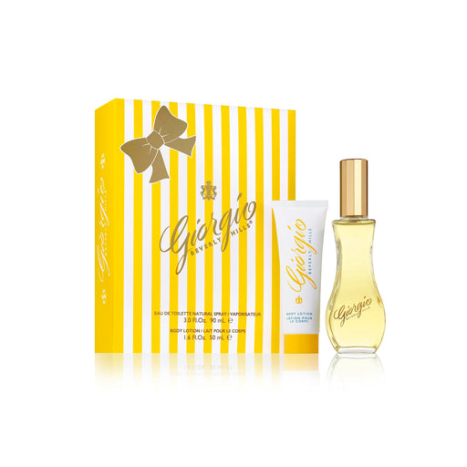 Giorgio Beverly Hills Yellow 90ml EDT + 50ml Body Lotion - Personal Fragrance at MyPerfumeShop by GIORGIO BEVERLY HILLS