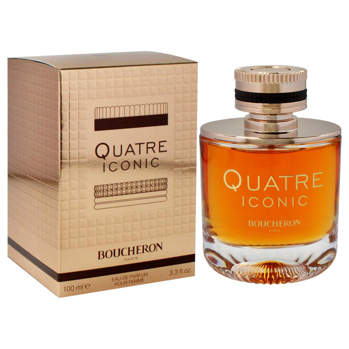 Boucheron Quatre Iconic Eau de Parfum 100ml Spray - Fragrance at MyPerfumeShop by Boucheron