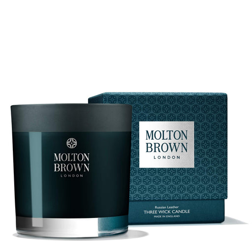 Molton Brown Russian Leather Candle 480g - Candles at MyPerfumeShop by Molton Brown