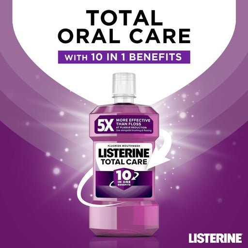 Listerine Total Care Mouthwash - 500ml - Mouth Fresheners at MyPerfumeShop by Listerine