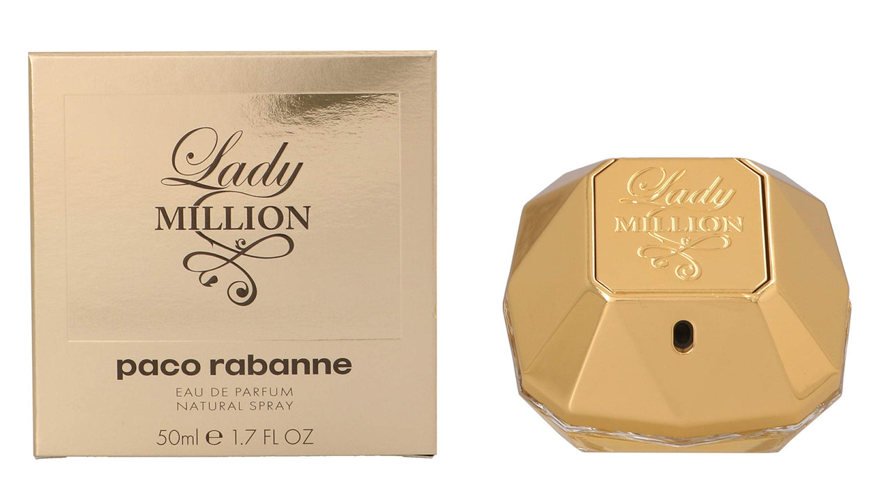 Paco Rabanne Lady Million Eau De Toilette 50ml - Eau De Toilette at MyPerfumeShop by Paco Rabanne