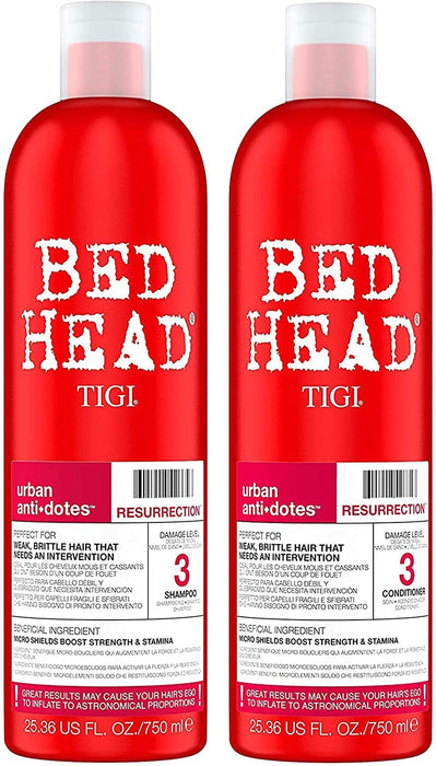 Tigi Duo Pack Bed Head Urban Antidotes Resurrection 750ml Shampoo + 750ml Conditioner - Haircare at MyPerfumeShop by Tigi