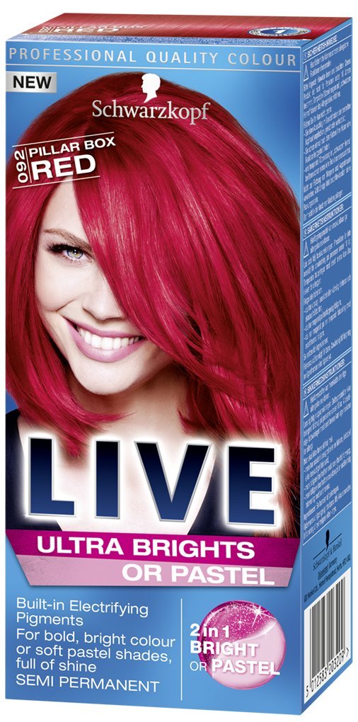 Schwarzkopf Live Color XXL Ultra Bright 92 Pillar Box Red - Colourants at MyPerfumeShop by Schwarzkopf