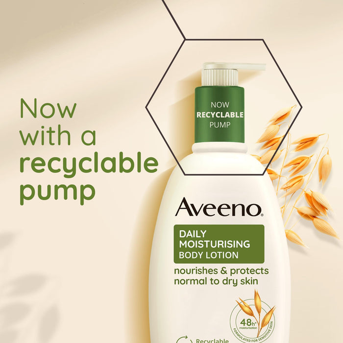 Aveeno Daily Moisturising Body Lotion - 500ml - Hand & Body Lotion at MyPerfumeShop by Aveeno