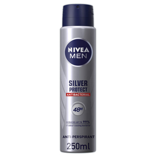 Nivea Men Silver Protect Anti-Perspirant Deodorant Spray - Personal Hygiene at MyPerfumeShop by Nivea