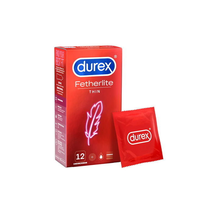 Durex Fetherlite Thin Condoms 12pcs