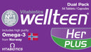 Vitabiotics Wellteen Her Plus 56 Tablets - Women at MyPerfumeShop by Wellteen