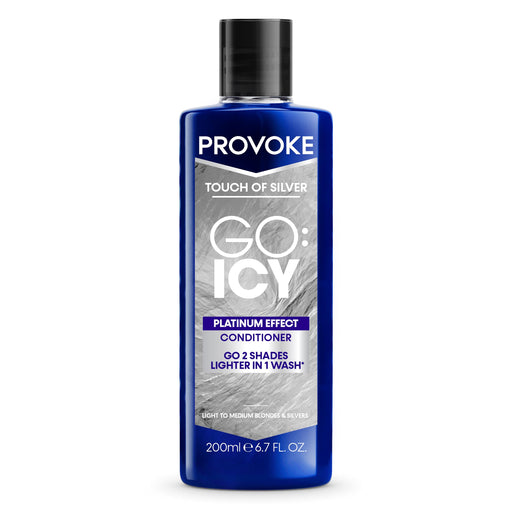 Provoke Touch of Silver Go Icy Platinum Effect Conditioner - 200ml - Shampoo at MyPerfumeShop by Provoke