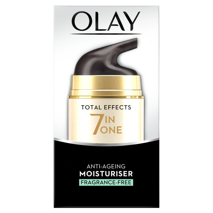 Olay Total Effects Moisturiser Fragrance Free - 50ml - Regime Skin Care at MyPerfumeShop by Procter & Gamble