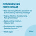 CCS Warming Foot Cream - 150ml - Foot Care at MyPerfumeShop by Ccs