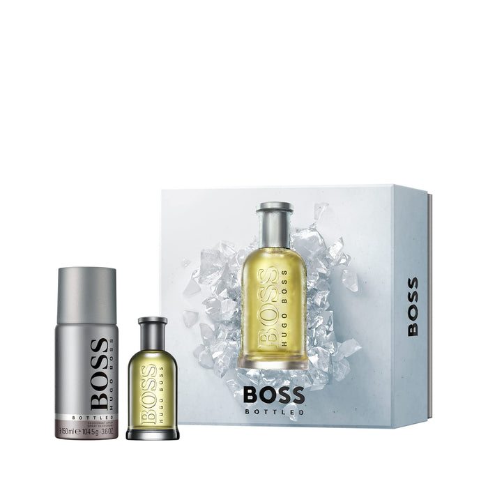 Hugo Boss Bottled 50ml EDT Spray + 150ml Deodorant Spray - Personal Fragrance at MyPerfumeShop by Hugo Boss