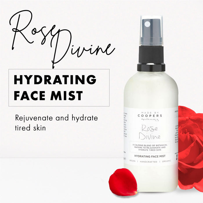 Made By Coopers Rose Divine Hydrating Face Mist 100ml - Mist at MyPerfumeShop by Made By Coopers