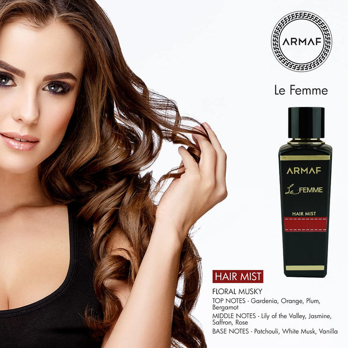 Armaf Le Femme Hair Mist 80ml - Hair Mist at MyPerfumeShop by Armaf