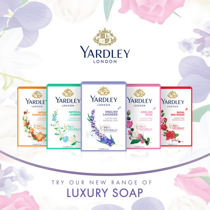 Yardley English Rose Soap 100g - Soap at MyPerfumeShop by Yardley