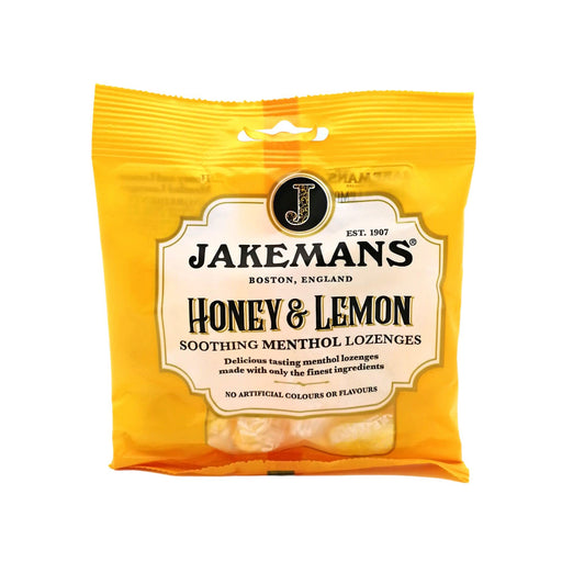 Jakemans Honey & Lemon Soothing Menthol Lozenges - 73g - Cough &Colds at MyPerfumeShop by Jakemans