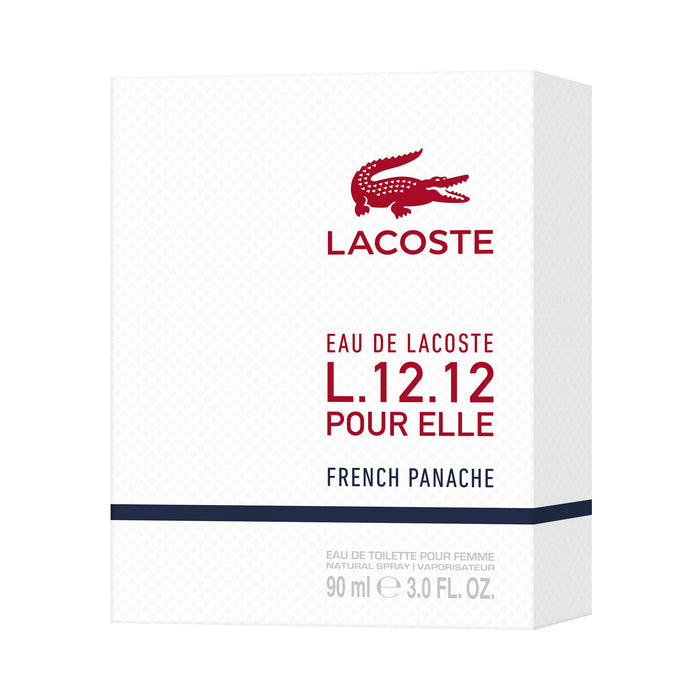 Lacoste Eau De Lacoste L.12.12 Pour Elle French Panache Eau de Toilette 90ml - Eau De Toilette at MyPerfumeShop by Lacoste