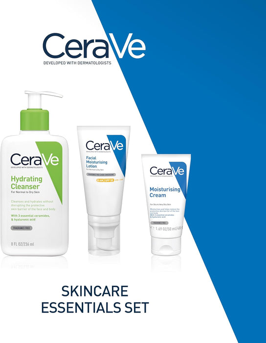 CeraVe Skincare Essential Set for Normal To Dry Skin - Skin Care Product at MyPerfumeShop by CeraVe