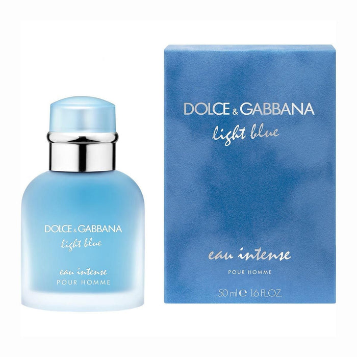 Dolce  Gabbana Light Blue Eau Intense Pour Homme Eau de Parfum 50ml - Eau de Perfume at MyPerfumeShop by Dolce Gabbana