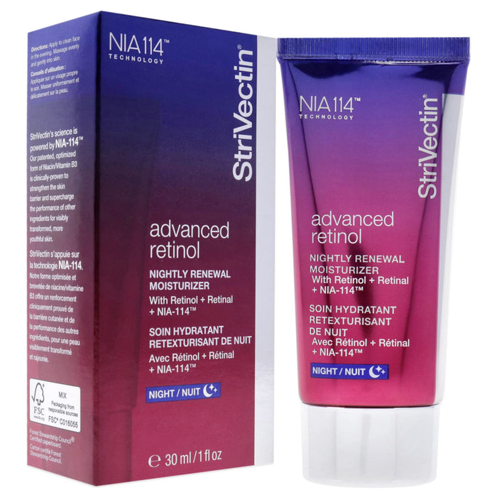 StriVectin Ni114 Advanced Retinol Night Renewal Moisturizer 30ml - Face Cream at MyPerfumeShop by StriVectin