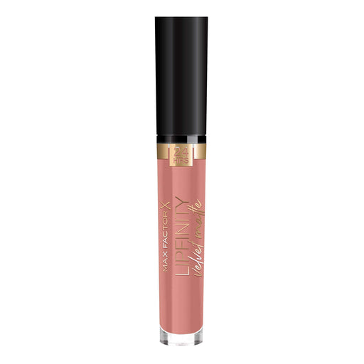 Max Factor Lipfinity Velvet Matte Liquid Lipstick 3.5ml - 040 Luxe Nude - Lipsticks at MyPerfumeShop by Max Factor