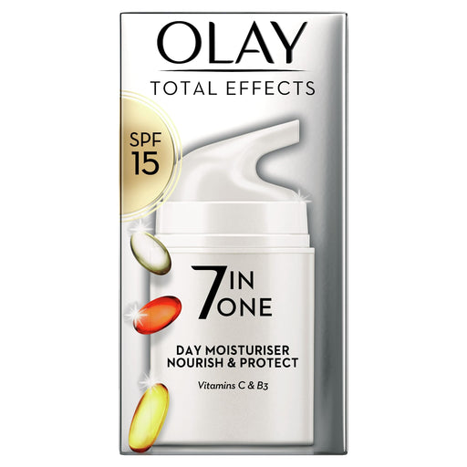 Olay Total Effects Moisturising Cream - 50ml - Regime Skin Care at MyPerfumeShop by Olay Tot Eff Moisturiser Crm