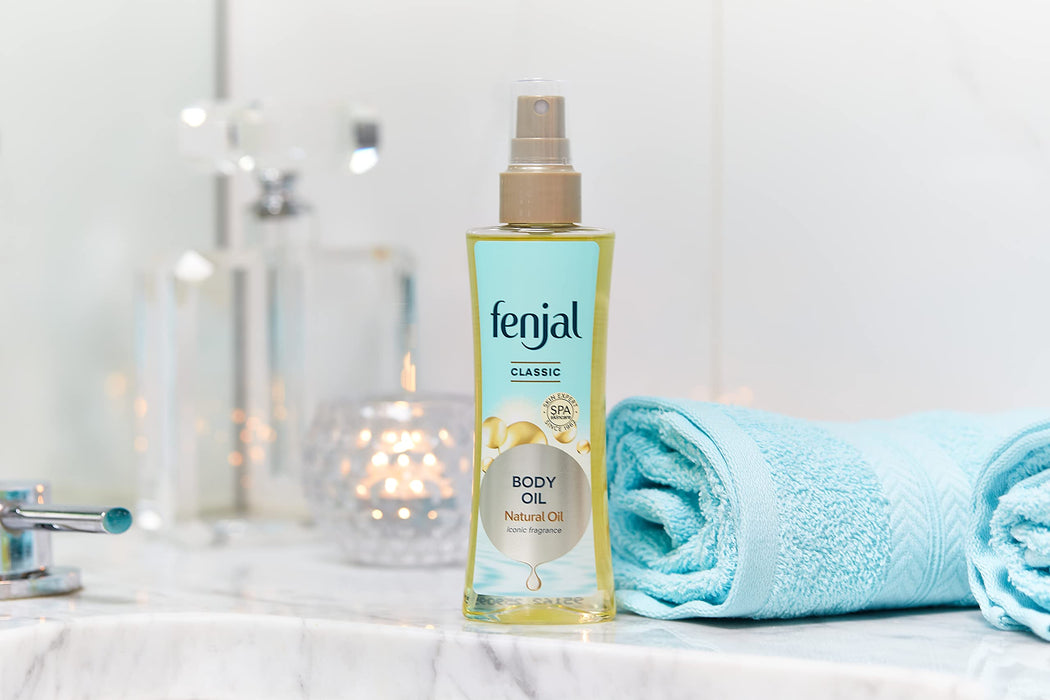 Fenjal Classic Body Oil - 145ml - Hand & Body Lotion at MyPerfumeShop by Fenjal